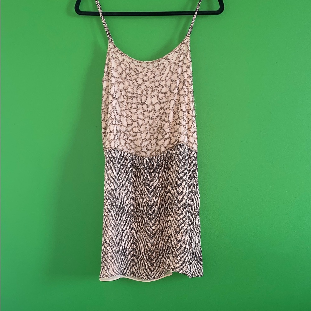 Vintage Parker Animal Print Party Dress